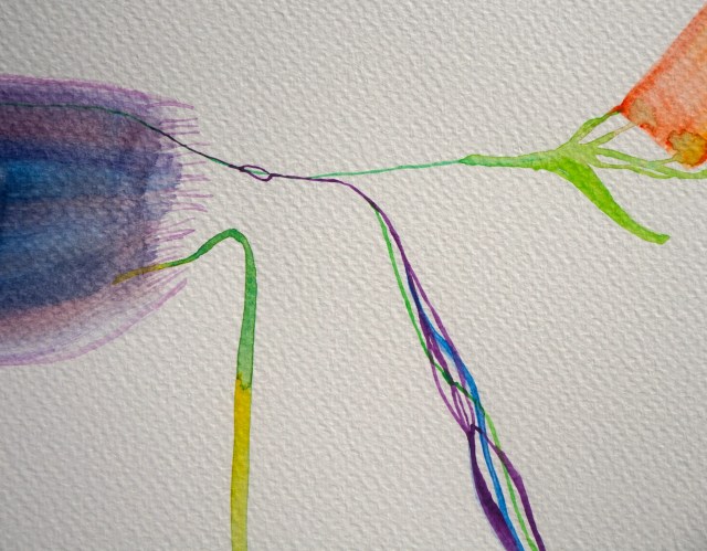 Wired 9, detail, Laura Barbuto, 2014.