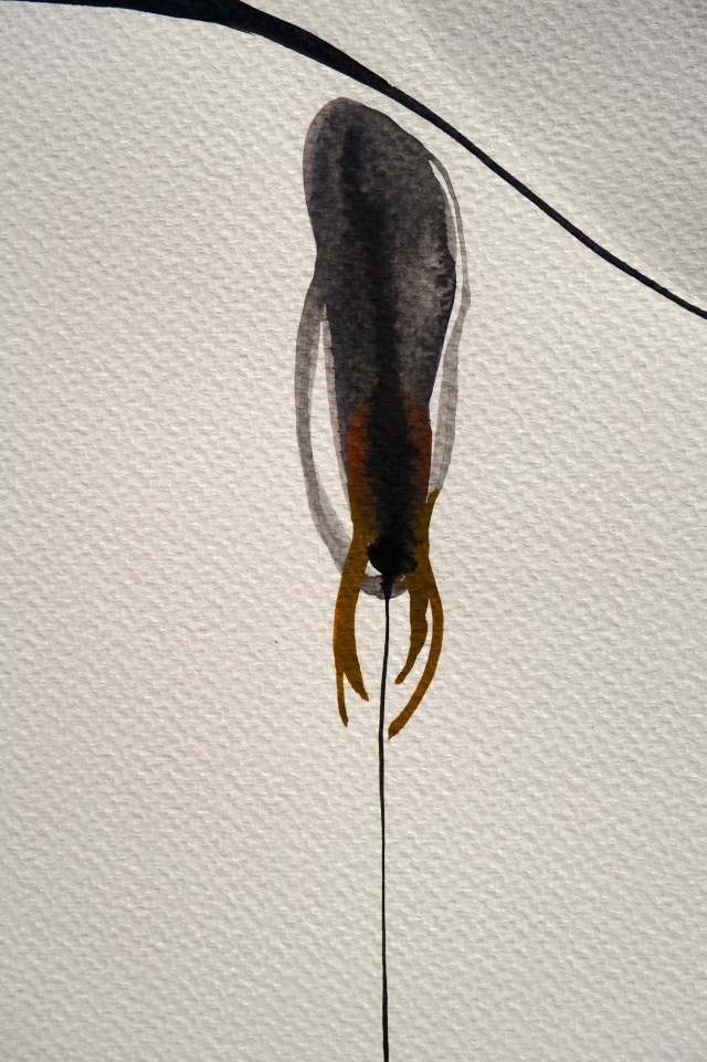 Nasty Little Creatures 2, detail, Laura Barbuto, 2014.